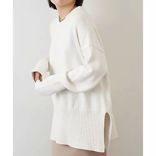 【ウィムガゼット/Whim Gazette】のワイドスリーブプルオバー 人気、トレンドファッション・服の通販 founy(ファニー) 　ファッション　Fashion　レディースファッション　Fashion for Women　シルク　Silk, 100% Silk　シンプル　Simple, Minimal　スリット　Slit, Slit Detail　スリーブ　Sleeve, Long Sleeve / Short Sleeve　バランス　Balance, Style Balance　ベーシック　Basic, Essential　ボトム　Bottoms, Lower Wear　リラックス　Relax, Relaxed Fit　ワイド　Wide, Wide Fit　ワイドリブ　Wide Rib, Wide Ribbed Knit　other-3|ID: prp329100004459252 ipo3291000000031237965