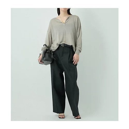 【カオス/Chaos】のヴェータリネンプルオーバーニット 人気、トレンドファッション・服の通販 founy(ファニー) 　ファッション　Fashion　レディースファッション　WOMEN　トップス・カットソー　Tops/Tshirt　ニット　Knit Tops　プルオーバー　Pullover　2025年　2025　2025春夏・S/S　Ss,Spring/Summer,2025　スキッパー　Skipper　エレガント 上品　Elegant　other-3|ID: prp329100004459258 ipo3291000000031252134