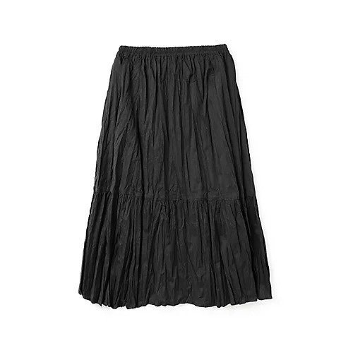 【ミズイロ インド/mizuiro ind】のワッシャープリーツティアードスカート インテリア・キッズ・メンズ・レディースファッション・服の通販 founy(ファニー) https://founy.com/ ファッション Fashion レディースファッション WOMEN スカート Skirt ティアードスカート Tiered Skirts ツイル Twill ランダム Random リラックス Relax エレガント 上品 Elegant |ID: prp329100004459266 ipo3291000000031212605