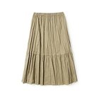 【ミズイロ インド/mizuiro ind】のワッシャープリーツティアードスカート ベージュ|ID: prp329100004459266 ipo3291000000031212607