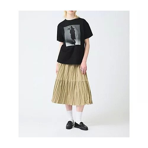 【ミズイロ インド/mizuiro ind】のワッシャープリーツティアードスカート 人気、トレンドファッション・服の通販 founy(ファニー) 　ファッション　Fashion　レディースファッション　WOMEN　スカート　Skirt　ティアードスカート　Tiered Skirts　ツイル　Twill　ランダム　Random　リラックス　Relax　エレガント 上品　Elegant　other-2|ID: prp329100004459266 ipo3291000000031252150