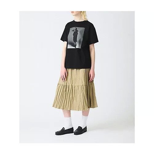 【ミズイロ インド/mizuiro ind】のワッシャープリーツティアードスカート 人気、トレンドファッション・服の通販 founy(ファニー) 　ファッション　Fashion　レディースファッション　WOMEN　スカート　Skirt　ティアードスカート　Tiered Skirts　ツイル　Twill　ランダム　Random　リラックス　Relax　エレガント 上品　Elegant　other-3|ID: prp329100004459266 ipo3291000000031252152