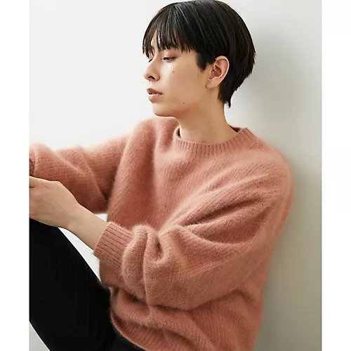 【ウィムガゼット/Whim Gazette】のファーニットクルーネックプルオーバー 人気、トレンドファッション・服の通販 founy(ファニー) 　ファッション　Fashion　レディースファッション　WOMEN　トップス・カットソー　Tops/Tshirt　ニット　Knit Tops　プルオーバー　Pullover　おすすめ　Recommend　アンゴラ　Angola　スリーブ　Sleeve　ドロップ　Drop　ベーシック　Basic　ボトム　Bottom　ワイド　Wide　人気　Popularity　A/W・秋冬　Aw・Autumn/Winter・Fw・Fall-Winter　 other-1|ID: prp329100004459270 ipo3291000000031212618