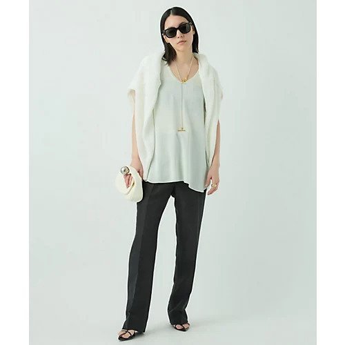 【カオス/Chaos】のパースローブパンツ 人気、トレンドファッション・服の通販 founy(ファニー) 　ファッション　Fashion　レディースファッション　Fashion for Women　パンツ　Pants & Trousers　インナー　Innerwear　クラシック　Classic, Timeless Style　シルク　Silk, 100% Silk　セットアップ　Set-Up, Coordinated Outfit　センター　Center, Center Line　ミックス　Mix, Mixed Style　リネン　Linen, Linen Fabric　夏　Summer　2025年　2025　2025春夏・S/S　Spring/Summer 2025 SS25　other-3|ID: prp329100004459271 ipo3291000000034716346