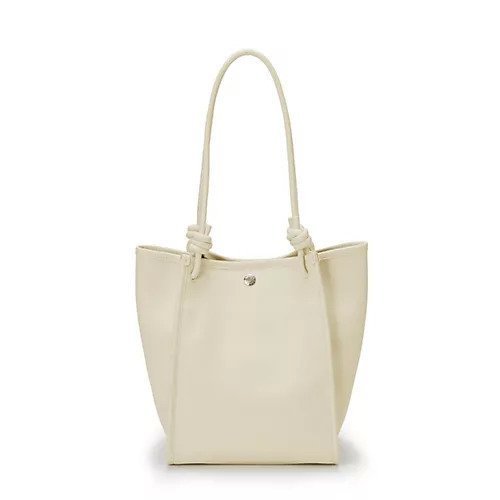 【トプカピ/TOPKAPI】のシュリンクレザー ノットハンドル トートバッグ インテリア・キッズ・メンズ・レディースファッション・服の通販 founy(ファニー) 　ファッション　Fashion　レディースファッション　Fashion for Women　バッグ　Bags　パイピング　Piping, Trim Design　フィット　Fit, Slim Fit　ポケット　Pocket, Pocket Detail　モダン　Modern, Contemporary　クリーム|ID: prp329100004459280 ipo3291000000034219839