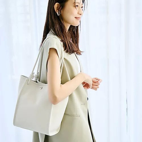 【トプカピ/TOPKAPI】のシュリンクレザー ノットハンドル トートバッグ 人気、トレンドファッション・服の通販 founy(ファニー) 　ファッション　Fashion　レディースファッション　Fashion for Women　バッグ　Bags　パイピング　Piping, Trim Design　フィット　Fit, Slim Fit　ポケット　Pocket, Pocket Detail　モダン　Modern, Contemporary　other-2|ID: prp329100004459280 ipo3291000000034219841