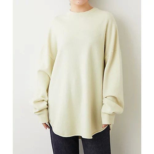 【ウィムガゼット/Whim Gazette】の【extreme cashmere】クルーネックプルオーバー 人気、トレンドファッション・服の通販 founy(ファニー) 　ファッション　Fashion　レディースファッション　Fashion for Women　トップス・カットソー　Cut & Sew Tops　カジュアルプルオーバー・ニットトップス　Pullovers & Knit Tops / Casual Pullovers　イエロー　Yellow　クラシック　Classic, Timeless Style　シンプル　Simple, Minimal　ラグジュアリー　Luxury, Elegant　おすすめ　Recommended / Our Picks　other-2|ID: prp329100004459284 ipo3291000000031237992