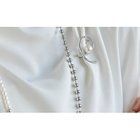 【フィービィー/phoebe】のクロスカーブパールビジューブローチ シルバー シルバー|ID: prp329100004459291 ipo3291000000031212735
