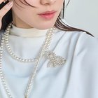【フィービィー/phoebe】のグレインパールリボンブローチ ホワイト|ID: prp329100004459294 ipo3291000000031212743