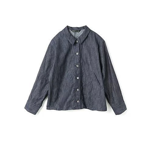 【ミズイロ インド/mizuiro ind】のデニムコンパクトシャツ インテリア・キッズ・メンズ・レディースファッション・服の通販 founy(ファニー) https://founy.com/ ファッション Fashion レディースファッション WOMEN トップス・カットソー Tops/Tshirt シャツ/ブラウス Shirts/Blouses デニム Denim フロント Front ポケット Pocket |ID: prp329100004459299 ipo3291000000031212759