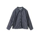 【ミズイロ インド/mizuiro ind】のデニムコンパクトシャツ ネイビー|ID: prp329100004459299 ipo3291000000031212761
