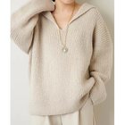 【ウィムガゼット/Whim Gazette】の【LAUREN MANOOGIAN】RIBセーラーニット 人気、トレンドファッション・服の通販 founy(ファニー) ファッション Fashion レディースファッション Fashion for Women トップス・カットソー Cut & Sew Tops ニット Knit Tops & Sweaters オーガニック Organic Cotton コレクション Collection, Seasonal Line 今季 This Season, Current Season ショール Shawl, Wrap シンプル Simple, Minimal ジャケット Jacket, Outerwear ジュエリー Jewelry, Accessories タートル Turtleneck, Turtle Collar メランジ Melange, Mixed Yarn リラックス Relax, Relaxed Fit おすすめ Recommended / Our Picks thumbnail オフホワイト|ID: prp329100004459311 ipo3291000000031212803