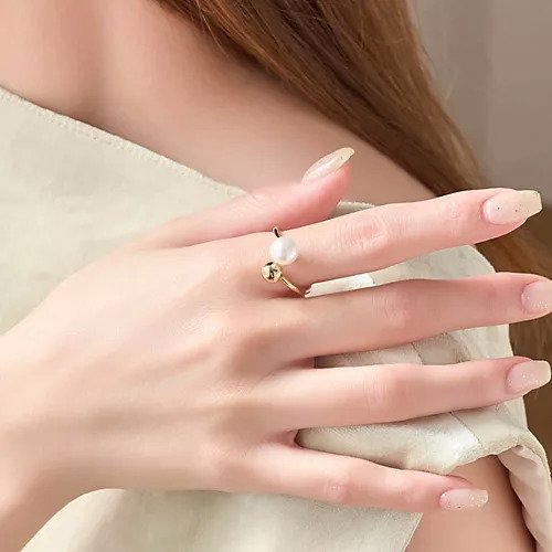【フィービィー/phoebe】のメタル パールフォークリング 人気、トレンドファッション・服の通販 founy(ファニー) 　ファッション　Fashion　レディースファッション　WOMEN　オケージョン　Occasion　トレンド　Trend　パール　Pearl　メタル　Metal　モダン　Modern　other-2|ID: prp329100004459313 ipo3291000000031252251