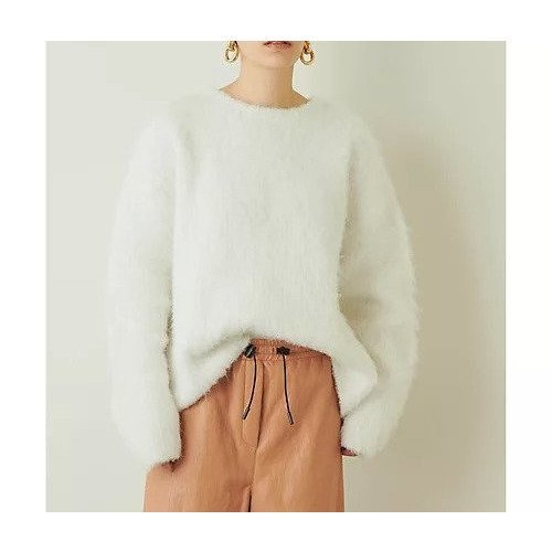 【ウィムガゼット/Whim Gazette】のMIXファーニットプルオーバー 人気、トレンドファッション・服の通販 founy(ファニー)  ファッション Fashion レディースファッション Fashion for Women トップス・カットソー Cut & Sew Tops ニット Knit Tops & Sweaters カジュアルプルオーバー・ニットトップス Pullovers & Knit Tops / Casual Pullovers おすすめ Recommended / Our Picks インナー Innerwear オレンジ Orange シンプル Simple, Minimal タートルネック Turtleneck, High Neck ループ Loop, Loop Knit other-2|ID: prp329100004459314 ipo3291000000031238016