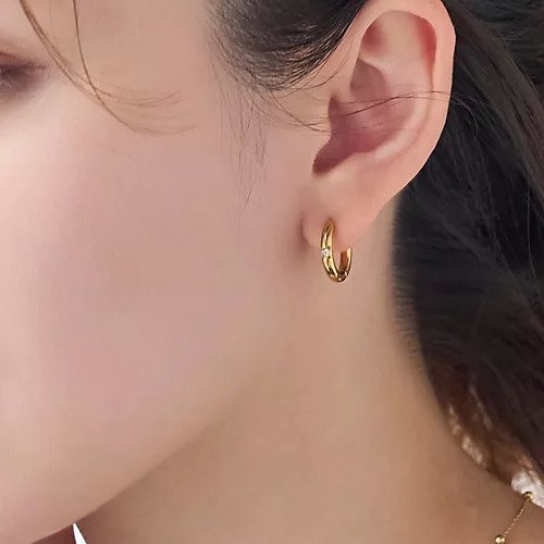 【フィービィー/phoebe】の【金属アレルギー対応】スターリービジューワンタッチフープピアス/サージカルステンレス 人気、トレンドファッション・服の通販 founy(ファニー) 　ファッション　Fashion　レディースファッション　WOMEN　フープ　Hoop　ベーシック　Basic　other-2|ID: prp329100004459318 ipo3291000000031660819