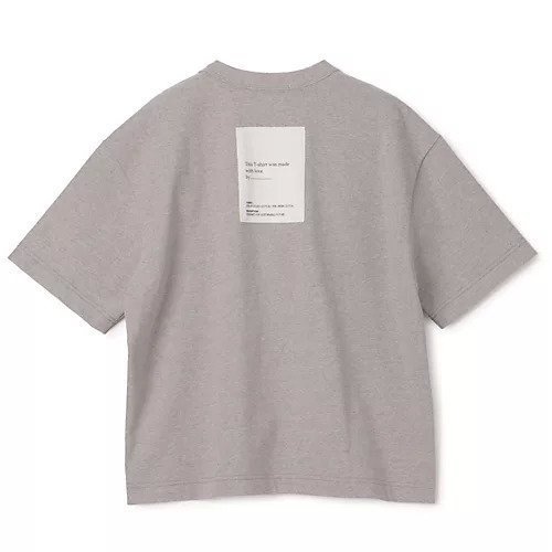 【プレインピープル/PLAIN PEOPLE】のThis T-shirt was made with love by_.T-shirt 人気、トレンドファッション・服の通販 founy(ファニー) ファッション Fashion レディースファッション Fashion for Women トップス・カットソー Cut & Sew Tops シャツ・ブラウス・オフィスカジュアル Elegant Blouses & Button-Ups ロングTシャツ・Tシャツ Longline T-Shirts & Tees プリント Print, Printed Pattern 洗える Machine Washable other-2|ID: prp329100004459324 ipo3291000000035916716