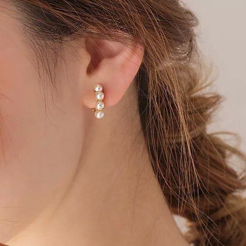 【フィービィー/phoebe】の【痛くないシリーズ】ノーブルパールエアリーイヤリング 人気、トレンドファッション・服の通販 founy(ファニー) 　ファッション　Fashion　レディースファッション　Fashion for Women　ジュエリー　Jewelry　ファッションリング　Fashion Rings　イヤリング・フープ・ドロップタイプ　Hoop, Drop & Clip Earrings　イヤリング　Earrings　オケージョン　Occasion Wear　シンプル　Simple, Minimal　パール　Pearl, Pearl Accent　フープ　Hoop, Hoop Earrings　モチーフ　Motif, Design Theme　 other-1|ID: prp329100004459342 ipo3291000000031212897