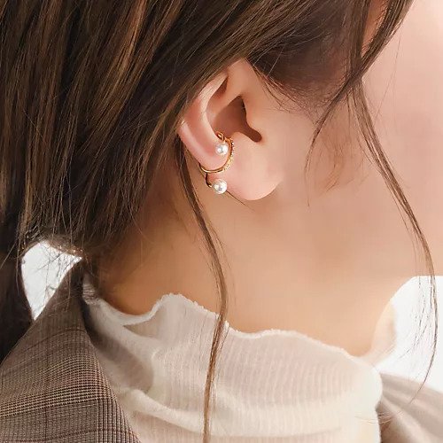 【フィービィー/phoebe】のアーティーパールイヤーカフ【片耳用】 人気、トレンドファッション・服の通販 founy(ファニー) 　ファッション　Fashion　レディースファッション　WOMEN　イヤーカフ　Ear Cuff　パール　Pearl　ビジュー　Bijou　ワンポイント　One Point　片耳　One Ear　other-2|ID: prp329100004459343 ipo3291000000031252331