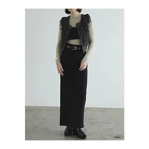【クラネ/CLANE】のBUSTIER SET STRAIGHT SKIRT 人気、トレンドファッション・服の通販 founy(ファニー) 　ファッション　Fashion　レディースファッション　Fashion for Women　スカート　Skirts　2024年　2024　2024-2025秋冬・A/W　Autumn/Winter 2024–25 AW24–25　シンプル　Simple, Minimal　ストレート　Straight, Straight Cut　ビスチェ　Bustier, Corset Top　リボン　Ribbon, Bow　other-2|ID: prp329100004459350 ipo3291000000033486511