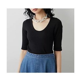 【ウィムガゼット/Whim Gazette】のリブニットプルオーバー 人気、トレンドファッション・服の通販 founy(ファニー) ファッション Fashion レディースファッション Ladies' Fashion Online トップス・カットソー Tops/Tshirt ニット Knit Tops プルオーバー Pullover インナー Inner 春 Spring コンパクト Compact シンプル Simple ジャケット Jacket スリーブ Sleeve デコルテ Decolletage トレンド Trend ヌーディ Nudie ハーフ Half フィット Fit ロング Long 2022年 2022 S/S・春夏 Ss・Spring/Summer 2022 春夏 S/S Ss,Spring/Summer,2022 夏 Summer エレガント 上品 Elegant |ID:prp329100004459358