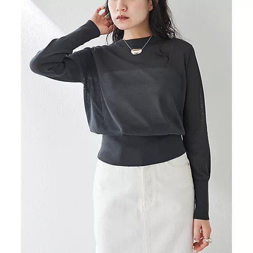 【ウィムガゼット/Whim Gazette】のハイゲージ天竺プルオーバー 人気、トレンドファッション・服の通販 founy(ファニー) 　ファッション　Fashion　レディースファッション　Fashion for Women　トップス・カットソー　Cut & Sew Tops　カジュアルプルオーバー・ニットトップス　Pullovers & Knit Tops / Casual Pullovers　アンサンブル　Ensemble Set　インナー　Innerwear　春　Spring　カーディガン　Cardigan, Knitwear　シアー　Sheer, See-Through　シンプル　Simple, Minimal　ジャケット　Jacket, Outerwear　ベーシック　Basic, Essential　S/S・春夏　SS, Spring/Summer, Warm Season　おすすめ　Recommended / Our Picks　夏　Summer　2025年　2025　2025春夏・S/S　Spring/Summer 2025 SS25　other-2|ID: prp329100004459367 ipo3291000000031252383