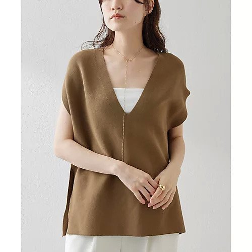 【ウィムガゼット/Whim Gazette】のホールガーメントプルオーバー インテリア・キッズ・メンズ・レディースファッション・服の通販 founy(ファニー) https://founy.com/ ファッション Fashion レディースファッション Fashion for Women トップス・カットソー Cut & Sew Tops カジュアルプルオーバー・ニットトップス Pullovers & Knit Tops / Casual Pullovers スマート Smart, Elegant スリット Slit, Slit Detail スリーブ Sleeve, Long Sleeve / Short Sleeve フレンチ French, French Style フロント Front, Front Design ボトム Bottoms, Lower Wear おすすめ Recommended / Our Picks 夏 Summer エレガント 上品 Elegant 2025年 2025 2025春夏・S/S Spring/Summer 2025 SS25 |ID: prp329100004459369 ipo3291000000032062886