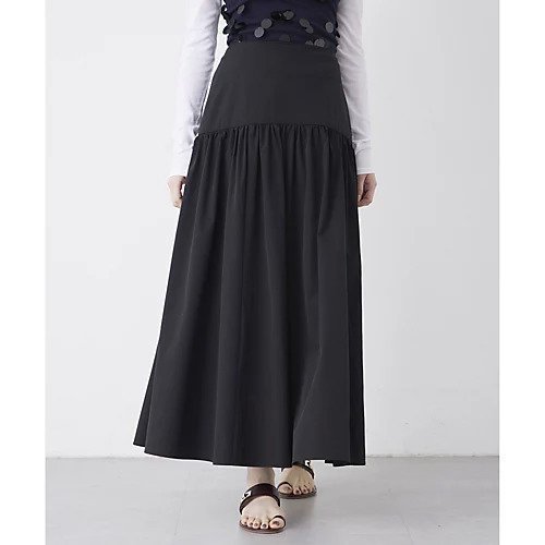 【ウィムガゼット/Whim Gazette】の【THE PAUSE】ギャザーキリカエスカート 人気、トレンドファッション・服の通販 founy(ファニー) 　ファッション　Fashion　レディースファッション　Fashion for Women　スカート　Skirts　ヴィンテージ　Vintage Style　春　Spring　ギャザー　Gathered, Ruffled　グラデーション　Gradient, Ombre　コンパクト　Compact, Small Size　シンプル　Simple, Minimal　タフタ　Taffeta, Structured Fabric　タンク　Tank Top, Sleeveless Top　ワーク　Workwear, Utility Style　S/S・春夏　SS, Spring/Summer, Warm Season　おすすめ　Recommended / Our Picks　夏　Summer　エレガント 上品　Elegant　2025年　2025　2025春夏・S/S　Spring/Summer 2025 SS25　other-3|ID: prp329100004459376 ipo3291000000031252399