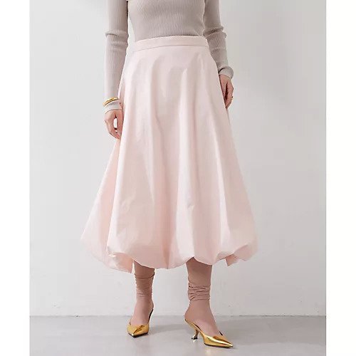 【ウィムガゼット/Whim Gazette】のタイプライターバルーンスカート インテリア・キッズ・メンズ・レディースファッション・服の通販 founy(ファニー) 　ファッション　Fashion　レディースファッション　Fashion for Women　スカート　Skirts　2025年　2025　2025春夏・S/S　Spring/Summer 2025 SS25　おすすめ　Recommended / Our Picks　セットアップ　Set-Up, Coordinated Outfit　タイプライター　Typewriter Fabric, Crisp Cotton　バルーン　Balloon, Balloon Silhouette　フェミニン　Feminine, Girly　フォルム　Silhouette, Form　ベビー　Baby, Babywear　ベビーピンク|ID: prp329100004459378 ipo3291000000031213050