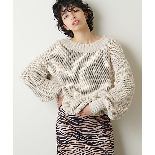 【ウィムガゼット/Whim Gazette】のWASHIリラックス プルオーバー インテリア・キッズ・メンズ・レディースファッション・服の通販 founy(ファニー) ファッション Fashion レディースファッション Fashion for Women トップス・カットソー Cut & Sew Tops カジュアルプルオーバー・ニットトップス Pullovers & Knit Tops / Casual Pullovers 2022年 2022 2022 春夏 S/S Spring/Summer 2022 SS22 クール Cool, Chic デコルテ Décolleté, Neckline フェミニン Feminine, Girly リラックス Relax, Relaxed Fit ルーズ Loose, Oversized ライトベージュ|ID: prp329100004459384 ipo3291000000031213070