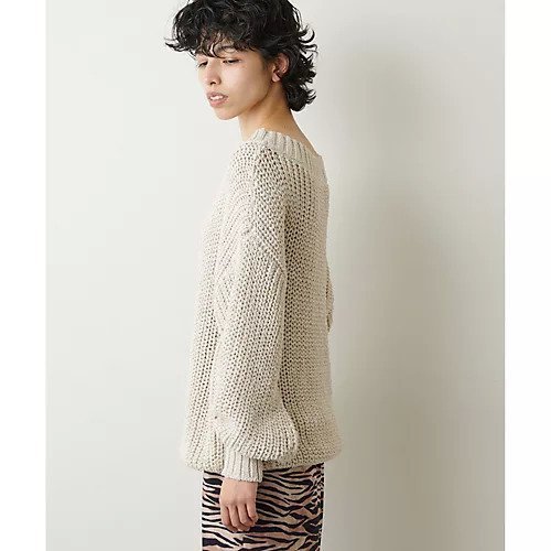 【ウィムガゼット/Whim Gazette】のWASHIリラックス プルオーバー 人気、トレンドファッション・服の通販 founy(ファニー) ファッション Fashion レディースファッション Fashion for Women トップス・カットソー Cut & Sew Tops カジュアルプルオーバー・ニットトップス Pullovers & Knit Tops / Casual Pullovers 2022年 2022 2022 春夏 S/S Spring/Summer 2022 SS22 クール Cool, Chic デコルテ Décolleté, Neckline フェミニン Feminine, Girly リラックス Relax, Relaxed Fit ルーズ Loose, Oversized other-3|ID: prp329100004459384 ipo3291000000031238077