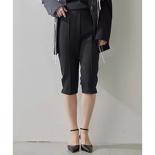 【ウィムガゼット/Whim Gazette】のバイカーパンツ 人気、トレンドファッション・服の通販 founy(ファニー) 　ファッション　Fashion　レディースファッション　WOMEN　パンツ　Pants　2025年　2025　2025春夏・S/S　Ss,Spring/Summer,2025　おすすめ　Recommend　シルケット　Mercerization　ジャケット　Jacket　スタイリッシュ　Stylish　ストレッチ　Stretch　ハーフ　Half　フィット　Fit　レギンス　Leggings　other-2|ID: prp329100004459394 ipo3291000000031252441