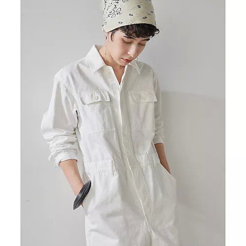 【ウィムガゼット/Whim Gazette】のツイルジャンプスーツ 人気、トレンドファッション・服の通販 founy(ファニー) 　ファッション　Fashion　レディースファッション　Fashion for Women　ワンピース　Dresses　2025年　2025　2025春夏・S/S　Spring/Summer 2025 SS25　おすすめ　Recommended / Our Picks　シューズ　Shoes, Footwear　スーツ　Suit, Formalwear　ツイル　Twist, Twisted Detail　フラップ　Flap, Flap Pocket　ベーシック　Basic, Essential　ポケット　Pocket, Pocket Detail　モチーフ　Motif, Design Theme　ユーズド　Used, Vintage-Look　ワーク　Workwear, Utility Style　other-3|ID: prp329100004459400 ipo3291000000031252454