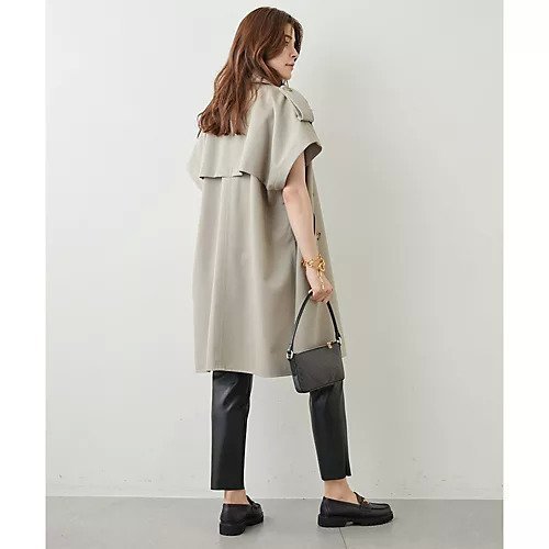 【ウィムガゼット/Whim Gazette】のトレンチジレ 人気、トレンドファッション・服の通販 founy(ファニー) 　ファッション　Fashion　レディースファッション　Fashion for Women　アウター　Coat / Outerwear Collection　トップス・カットソー　Cut & Sew Tops　ベスト&ジレ / 重ね着スタイル　Vests & Gilets　2023年　2023　2023春夏・S/S　Spring/Summer 2023 SS23　おすすめ　Recommended / Our Picks　シンプル　Simple, Minimal　スタンダード　Standard, Basic　スリット　Slit, Slit Detail　ツイル　Twist, Twisted Detail　トレンチ　Trench, Trench Coat　ベスト　Vest, Waistcoat　ロング　Long, Long-Length　半袖　Short Sleeve, Half Sleeve　other-3|ID: prp329100004459414 ipo3291000000031238103