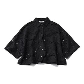 【サクラ/SACRA】 レースクロップト丈シャツ人気、トレンドファッション・服の通販 founy(ファニー) ファッション Fashion レディースファッション Fashion for Women トップス・カットソー Cut & Sew Tops シャツ・ブラウス・オフィスカジュアル Elegant Blouses & Button-Ups おすすめ Recommended / Our Picks クロップド Cropped, Short Length コンパクト Compact, Small Size コンビ Combo, Combination Style タンク Tank Top, Sleeveless Top ノースリーブ Sleeveless, No-Sleeve バランス Balance, Style Balance マニッシュ Mannish, Boyish モチーフ Motif, Design Theme リーフ Leaf, Botanical Leaf レース Lace, Lace Fabric エレガント 上品 Elegant 夏 Summer |ID:prp329100004459423