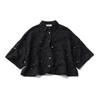 【サクラ/SACRA】のレースクロップト丈シャツ 人気、トレンドファッション・服の通販 founy(ファニー) ファッション Fashion レディースファッション Fashion for Women トップス・カットソー Cut & Sew Tops シャツ・ブラウス・オフィスカジュアル Elegant Blouses & Button-Ups おすすめ Recommended / Our Picks クロップド Cropped, Short Length コンパクト Compact, Small Size コンビ Combo, Combination Style タンク Tank Top, Sleeveless Top ノースリーブ Sleeveless, No-Sleeve バランス Balance, Style Balance マニッシュ Mannish, Boyish モチーフ Motif, Design Theme リーフ Leaf, Botanical Leaf レース Lace, Lace Fabric エレガント 上品 Elegant 夏 Summer thumbnail ブラック|ID: prp329100004459423 ipo3291000000033591221