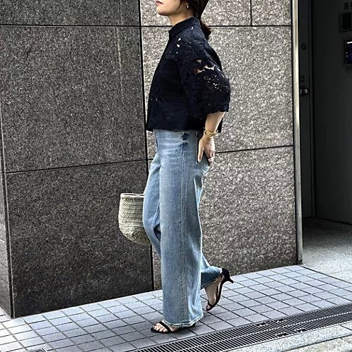 【サクラ/SACRA】のレースクロップト丈シャツ 人気、トレンドファッション・服の通販 founy(ファニー) 　ファッション　Fashion　レディースファッション　Fashion for Women　トップス・カットソー　Cut & Sew Tops　シャツ・ブラウス・オフィスカジュアル　Elegant Blouses & Button-Ups　おすすめ　Recommended / Our Picks　クロップド　Cropped, Short Length　コンパクト　Compact, Small Size　コンビ　Combo, Combination Style　タンク　Tank Top, Sleeveless Top　ノースリーブ　Sleeveless, No-Sleeve　バランス　Balance, Style Balance　マニッシュ　Mannish, Boyish　モチーフ　Motif, Design Theme　リーフ　Leaf, Botanical Leaf　レース　Lace, Lace Fabric　エレガント 上品　Elegant　夏　Summer　other-3|ID: prp329100004459423 ipo3291000000033591222