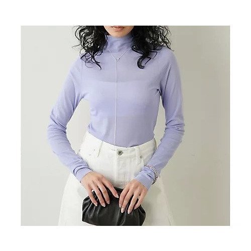 【ウィムガゼット/Whim Gazette】のシアータートルネックプルオーバー インテリア・キッズ・メンズ・レディースファッション・服の通販 founy(ファニー) 　ファッション　Fashion　レディースファッション　Fashion for Women　トップス・カットソー　Cut & Sew Tops　カジュアルプルオーバー・ニットトップス　Pullovers & Knit Tops / Casual Pullovers　タートルネック・ハイネックトップス　Turtlenecks & High-Neck Tops　インナー　Innerwear　キャミソール　Camisole, Spaghetti Strap Top　コンパクト　Compact, Small Size　吸水　Absorbent, Quick-Dry　シンプル　Simple, Minimal　ジャケット　Jacket, Outerwear　スウェット / スエット　Sweatshirt, Sweatwear　スタンダード　Standard, Basic　ストレッチ　Stretch, Stretchy Fabric　タートルネック　Turtleneck, High Neck　トレンド　Trend, Trending Now　パープル　Purple, Violet　ビスチェ　Bustier, Corset Top　フィット　Fit, Slim Fit　ベスト　Vest, Waistcoat　ロング　Long, Long-Length　2023春夏・S/S　Spring/Summer 2023 SS23　2023年　2023　エレガント 上品　Elegant　パープル|ID: prp329100004459426 ipo3291000000031213216