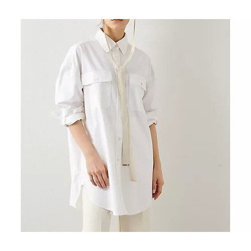 【ウィムガゼット/Whim Gazette】のオックスワンウォッシュシャツ 人気、トレンドファッション・服の通販 founy(ファニー) 　ファッション　Fashion　レディースファッション　Fashion for Women　トップス・カットソー　Cut & Sew Tops　シャツ・ブラウス・オフィスカジュアル　Elegant Blouses & Button-Ups　インナー　Innerwear　オックス　Oxford Fabric　カットソー　Cut and Sewn Top　ショルダー　Shoulder, Shoulder Strap　シンプル　Simple, Minimal　ジャケット　Jacket, Outerwear　スタンダード　Standard, Basic　チュニック　Tunic, Long Top　トレンド　Trend, Trending Now　ドロップ　Drop Shoulder, Dropped Style　バランス　Balance, Style Balance　ベーシック　Basic, Essential　ボトム　Bottoms, Lower Wear　羽織　Haori, Light Jacket　ロング　Long, Long-Length　おすすめ　Recommended / Our Picks　2023春夏・S/S　Spring/Summer 2023 SS23　2023年　2023　other-2|ID: prp329100004459429 ipo3291000000031238116