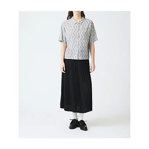 【ミズイロ インド/mizuiro ind】のプリーツスカート 人気、トレンドファッション・服の通販 founy(ファニー) 　ファッション　Fashion　レディースファッション　WOMEN　スカート　Skirt　プリーツスカート　Pleated Skirts　ジョーゼット　Georgette　スマート　Smart　ソックス　Socks　ダブル　Double　プリーツ　Pleats　リラックス　Relax　エレガント 上品　Elegant　other-2|ID: prp329100004459434 ipo3291000000031252518