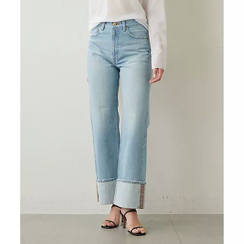 【ウィムガゼット/Whim Gazette】の【Tu es mon Tresor】Carnelian Jean 人気、トレンドファッション・服の通販 founy(ファニー) ファッション Fashion レディースファッション Fashion for Women ウォッシュ Washed Finish ヴィンテージ Vintage Style クラシック Classic, Timeless Style クリスタル Crystal, Swarovski ジーンズ Jeans, Denim Pants ストレッチ Stretch, Stretchy Fabric デニム Denim, Jeans Material ハイライズ High Rise, High Waist パール Pearl, Pearl Accent フィット Fit, Slim Fit モダン Modern, Contemporary リボン Ribbon, Bow ロールアップ Roll-Up, Cuffed Hem 2023春夏・S/S Spring/Summer 2023 SS23 2023年 2023 other-1|ID: prp329100004459436 ipo3291000000031213251