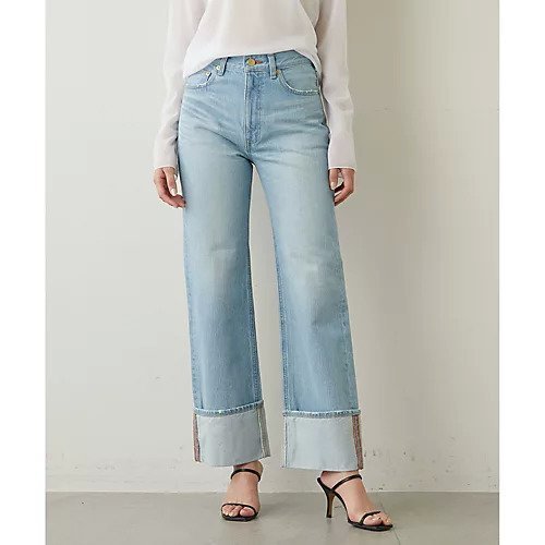 【ウィムガゼット/Whim Gazette】の【Tu es mon Tresor】Carnelian Jean 人気、トレンドファッション・服の通販 founy(ファニー) ファッション Fashion レディースファッション Fashion for Women ウォッシュ Washed Finish ヴィンテージ Vintage Style クラシック Classic, Timeless Style クリスタル Crystal, Swarovski ジーンズ Jeans, Denim Pants ストレッチ Stretch, Stretchy Fabric デニム Denim, Jeans Material ハイライズ High Rise, High Waist パール Pearl, Pearl Accent フィット Fit, Slim Fit モダン Modern, Contemporary リボン Ribbon, Bow ロールアップ Roll-Up, Cuffed Hem 2023春夏・S/S Spring/Summer 2023 SS23 2023年 2023 other-2|ID: prp329100004459436 ipo3291000000031238124