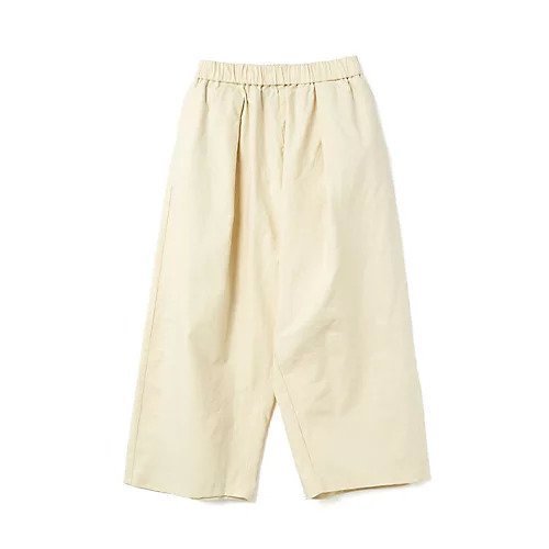 【ミズイロ インド/mizuiro ind】のコットンリネンハイウエストタックワイドパンツ インテリア・キッズ・メンズ・レディースファッション・服の通販 founy(ファニー) 　ファッション　Fashion　レディースファッション　WOMEN　パンツ　Pants　キャンバス　Canvas　リラックス　Relax　春　Spring　アイボリー|ID: prp329100004459441 ipo3291000000031213266