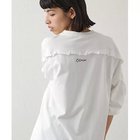 【ウィムガゼット/Whim Gazette】の【GEMINI】バックフリルカットソー 人気、トレンドファッション・服の通販 founy(ファニー) ファッション Fashion レディースファッション Fashion for Women トップス・カットソー Cut & Sew Tops カットソー・ベーシックTシャツ Cut-and-Sewn Tops / Stretch Tees & Basics ストレッチ Stretch, Stretchy Fabric スリーブ Sleeve, Long Sleeve / Short Sleeve フェミニン Feminine, Girly フリル Frill, Ruffle ベーシック Basic, Essential ロング Long, Long-Length 2023春夏・S/S Spring/Summer 2023 SS23 2023年 2023 thumbnail オフホワイト|ID: prp329100004459451 ipo3291000000031213302