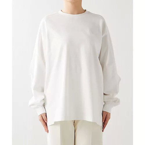 【ウィムガゼット/Whim Gazette】の【GEMINI】バックフリルカットソー 人気、トレンドファッション・服の通販 founy(ファニー) ファッション Fashion レディースファッション Fashion for Women トップス・カットソー Cut & Sew Tops カットソー・ベーシックTシャツ Cut-and-Sewn Tops / Stretch Tees & Basics ストレッチ Stretch, Stretchy Fabric スリーブ Sleeve, Long Sleeve / Short Sleeve フェミニン Feminine, Girly フリル Frill, Ruffle ベーシック Basic, Essential ロング Long, Long-Length 2023春夏・S/S Spring/Summer 2023 SS23 2023年 2023 other-2|ID: prp329100004459451 ipo3291000000031238140