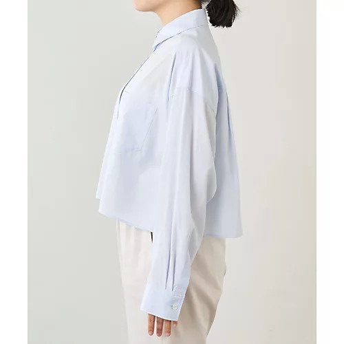 【ウィムガゼット/Whim Gazette】のウォッシュクロップドシャツ 人気、トレンドファッション・服の通販 founy(ファニー) 　雑誌掲載アイテム　Magazine Picks & Fashion Features　ファッション雑誌　Fashion Magazines　ヴェリィ　VERY　ファッション　Fashion　レディースファッション　Fashion for Women　トップス・カットソー　Cut & Sew Tops　シャツ・ブラウス・オフィスカジュアル　Elegant Blouses & Button-Ups　ショート　Short, Short Length　シンプル　Simple, Minimal　雑誌　Magazine, Fashion Magazine　とろみ　Fluid, Flowy Fabric　トレンド　Trend, Trending Now　バランス　Balance, Style Balance　ベビー　Baby, Babywear　ボトム　Bottoms, Lower Wear　6月号　June Issue, Jun. Edition　2023春夏・S/S　Spring/Summer 2023 SS23　2023年　2023　エレガント 上品　Elegant　other-2|ID: prp329100004459461 ipo3291000000031238146