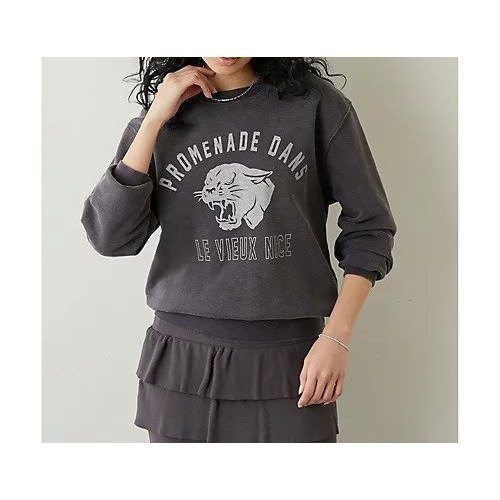 【ウィムガゼット/Whim Gazette】のMARQUETTE ロゴプルオーバー 人気、トレンドファッション・服の通販 founy(ファニー) 　ファッション　Fashion　レディースファッション　WOMEN　トップス・カットソー　Tops/Tshirt　プルオーバー　Pullover　2023年　2023　2023春夏・S/S　Ss,Spring/Summer,2023　スウェット　Sweat　タオル　Towel　プリント　Print　ヴィンテージ　Vintage　吸水　Water Absorption　other-2|ID: prp329100004459480 ipo3291000000031238160