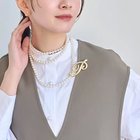 【フィービィー/phoebe】のニュアンスメタルブローチ 人気、トレンドファッション・服の通販 founy(ファニー) ファッション Fashion レディースファッション Fashion for Women おすすめ Recommended / Our Picks シンプル Simple, Minimal ジャケット Jacket, Outerwear トレンド Trend, Trending Now フォルム Silhouette, Form ブローチ Brooch, Pin Brooch メタル Metal, Metal Parts thumbnail ゴールド|ID: prp329100004459482 ipo3291000000031213396