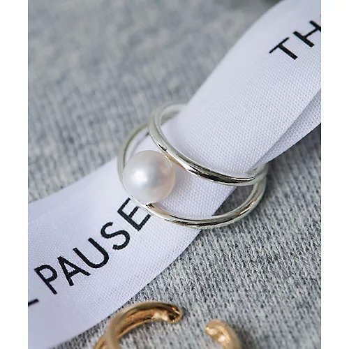 【ウィムガゼット/Whim Gazette】の【THE PAUSE】淡水パールカフリング インテリア・キッズ・メンズ・レディースファッション・服の通販 founy(ファニー) 　ファッション　Fashion　レディースファッション　Fashion for Women　2023年　2023　2023春夏・S/S　Spring/Summer 2023 SS23　アクセサリー　Fashion Accessories　グラデーション　Gradient, Ombre　パール　Pearl, Pearl Accent　ワーク　Workwear, Utility Style　ヴィンテージ　Vintage Style　シルバー|ID: prp329100004459505 ipo3291000000031213467