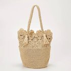 【トプカピ/TOPKAPI】の【TREASURE TOPKAPI】フラワーモチーフ ペーパー トートバッグ ベージュ|ID: prp329100004459512 ipo3291000000031213493
