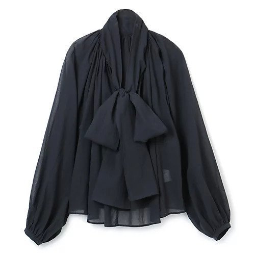 【ウィムガゼット/Whim Gazette】の【松村純子さん別注】ボリュームタイブラウス インテリア・キッズ・メンズ・レディースファッション・服の通販 founy(ファニー) https://founy.com/ ファッション Fashion レディースファッション Fashion for Women トップス・カットソー Cut & Sew Tops シャツ・ブラウス・オフィスカジュアル Elegant Blouses & Button-Ups バランス Balance, Style Balance エレガント 上品 Elegant 別注 Limited Edition, Custom Order 洗える Machine Washable |ID: prp329100004459513 ipo3291000000036258931